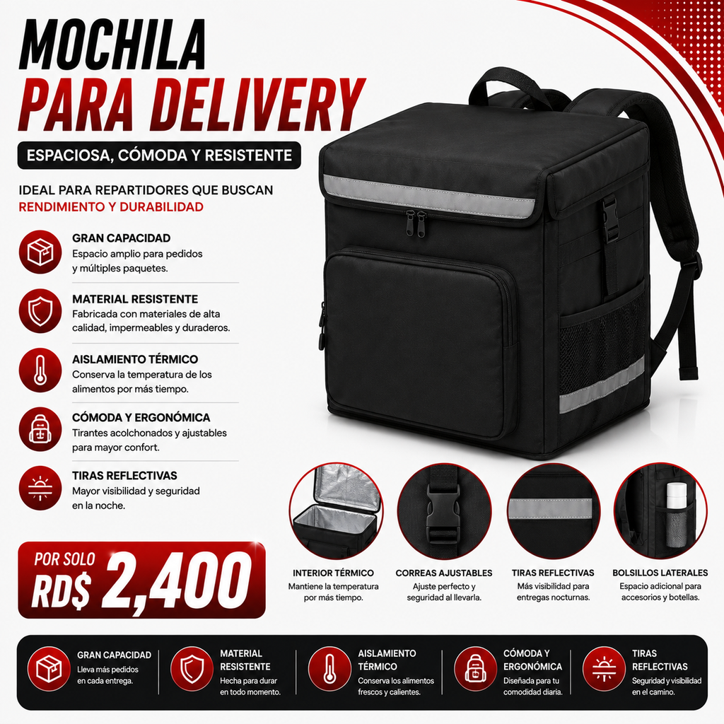 Mochila de delivery