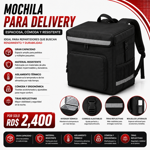 Mochila de delivery