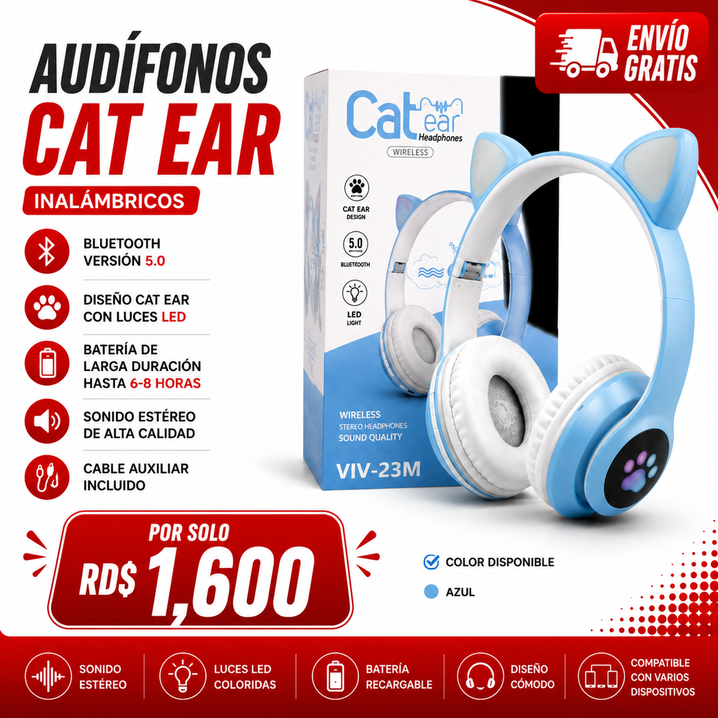 Audifonos Cat Ear
