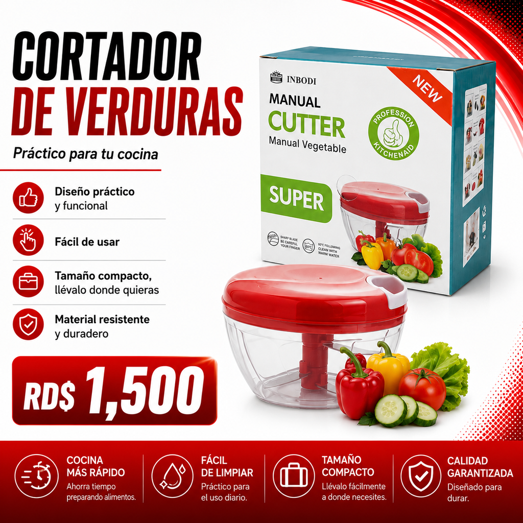 CORTADOR DE VERDURAS