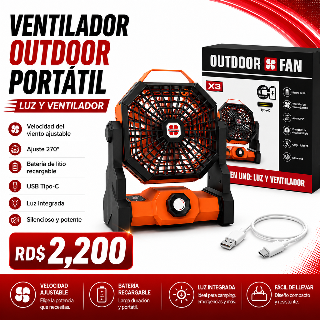 Ventilador Portátil