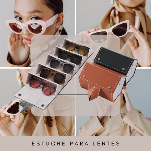 ESTUCHE PARA LENTES/ GAFAS NEGRO
