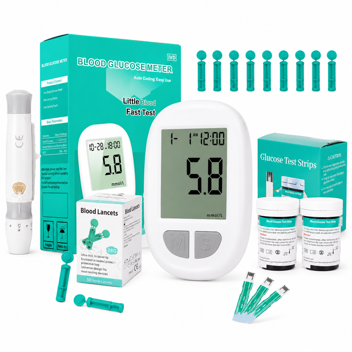 Kit Medidor de Glucosa Digital
