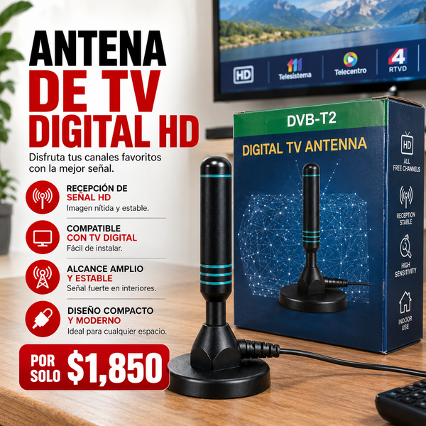 ANTENA DE TV DIGITAL HD