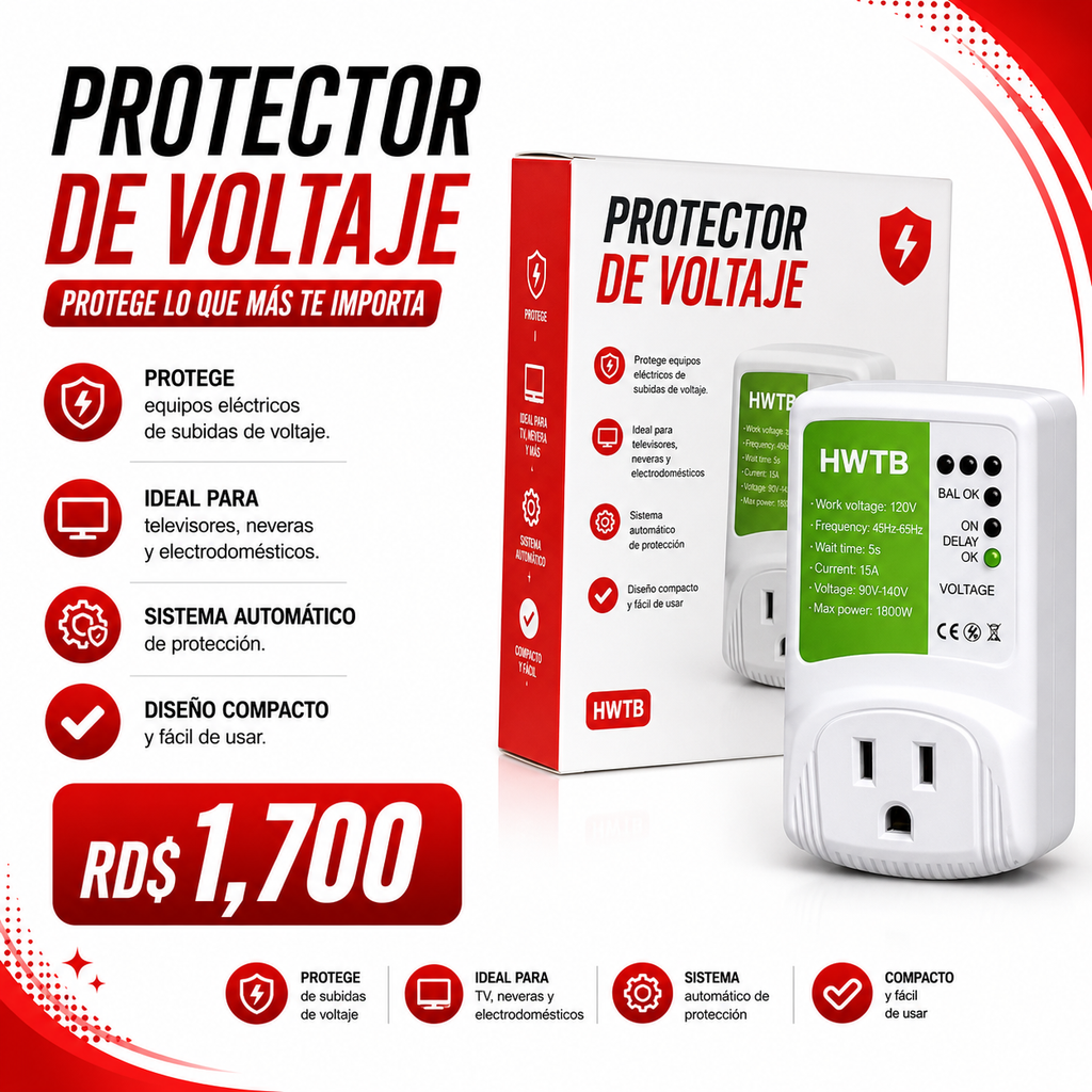 Protector de voltaje