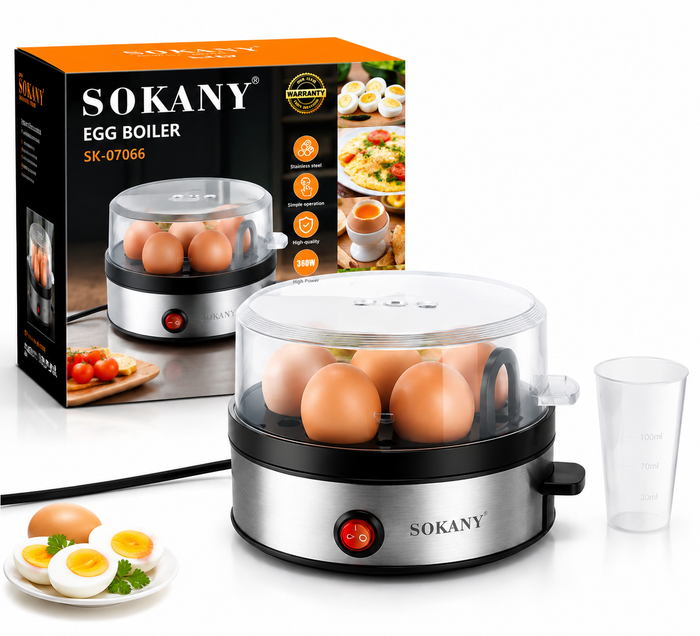 Hervidor Eléctrico de Huevos SOKANY SK-07066