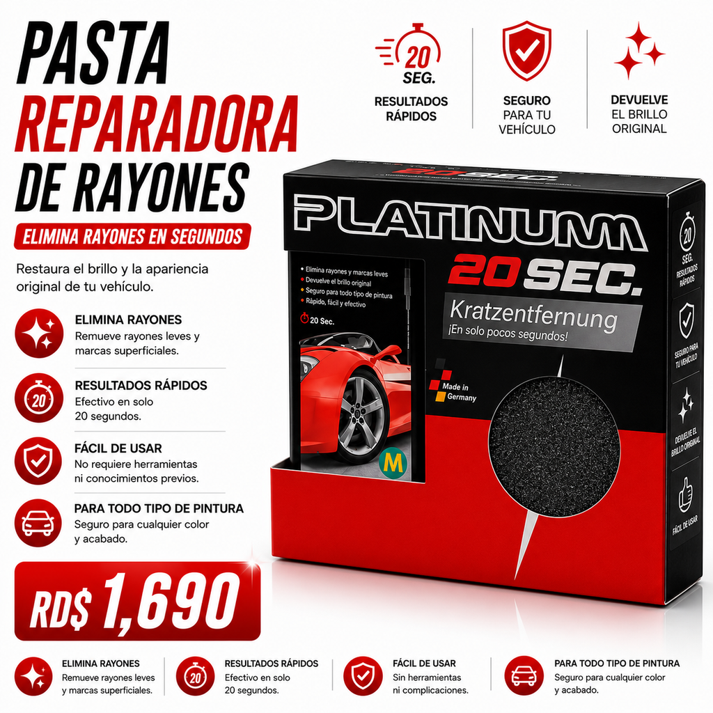 Pasta para quitar rayones