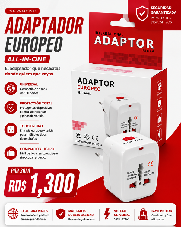 Adaptador Europeo