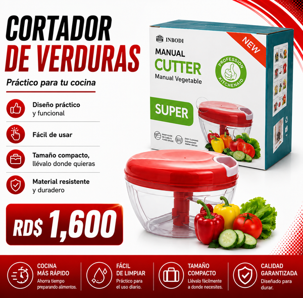 CORTADOR DE VERDURAS