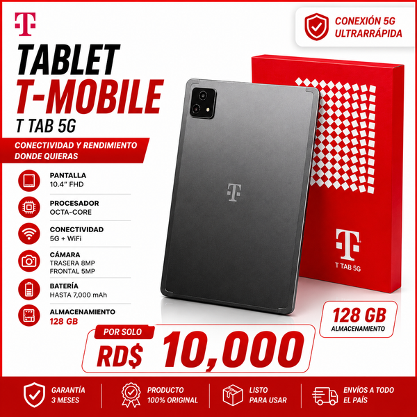 Tablet T-Mobile 128 gb