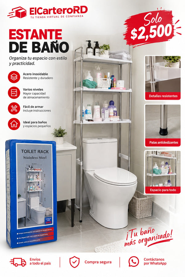 Estante para baño