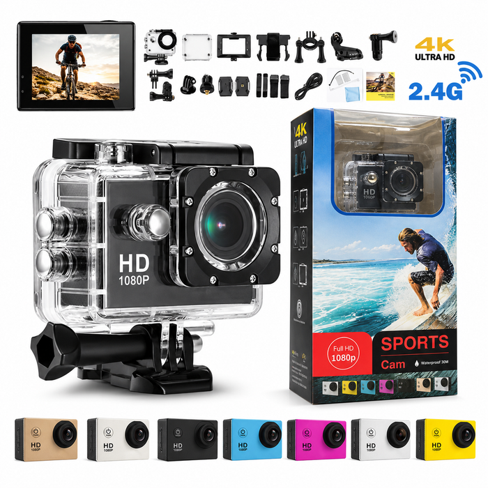 Videocámara Deportiva 4K WiFi
