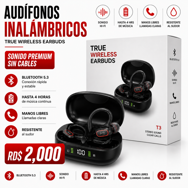 Audifonos Inalambricos True